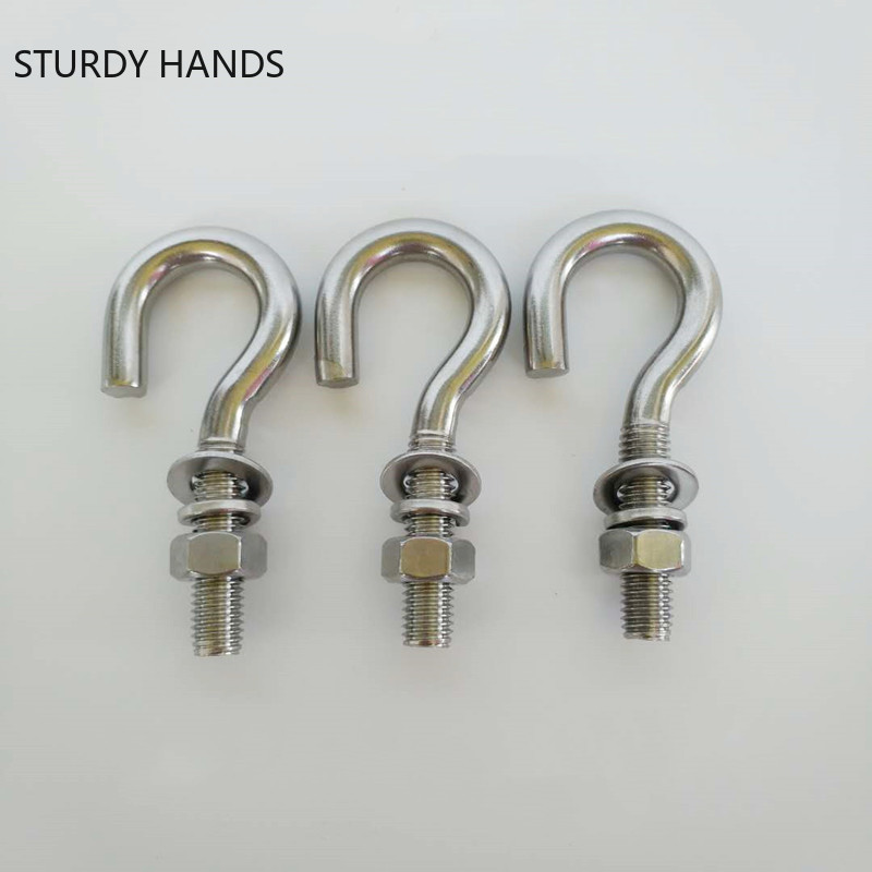 Furniture Hook Hardware - 2pcs Stainless Steel Hanging Hook Home