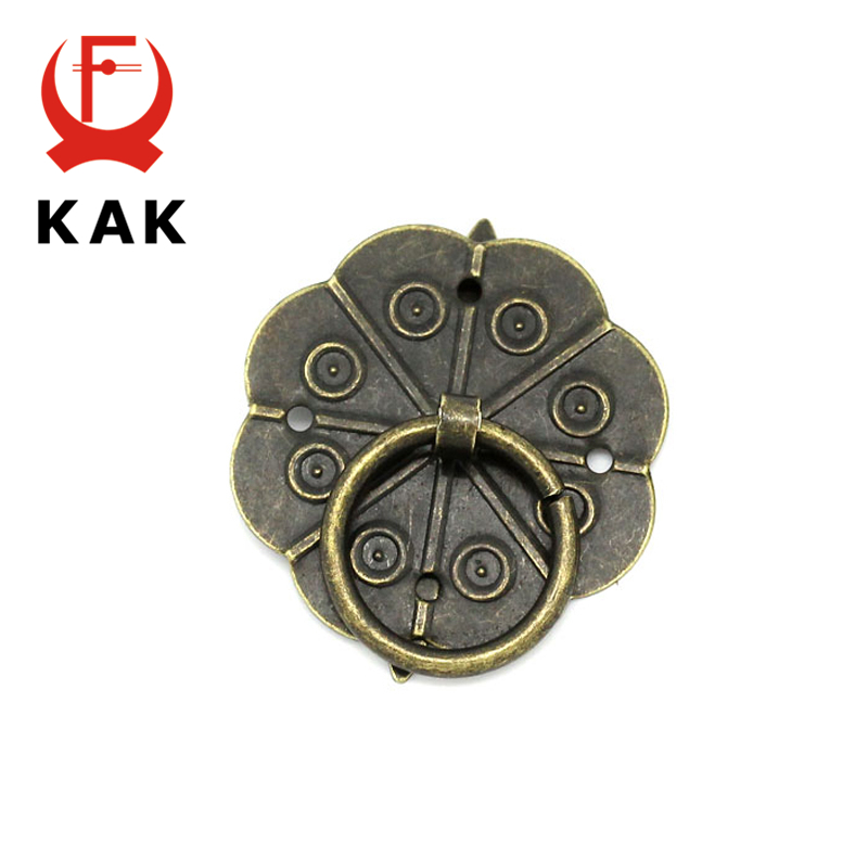 Furniture Hardware Photos - KAK 10pcs Classical Bronze Tone Quincunx