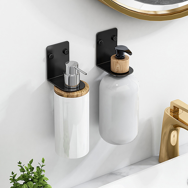 Shelf Bracket Pair - 1PC Stainless Steel Soap Bottle Holder