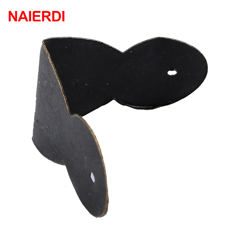 Furniture Hardware Decorative - NAIERDI 30PCS Decoration Corner Bracket Antique