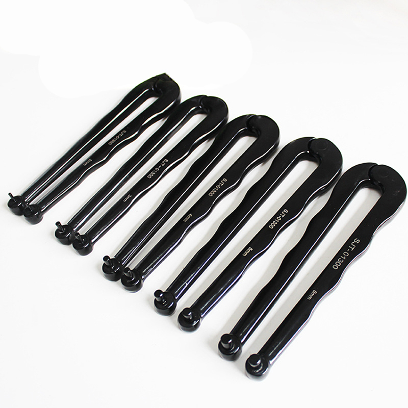 Barrel Bolt Slide - Black Finish Steel Adjustable Pin-Type Face