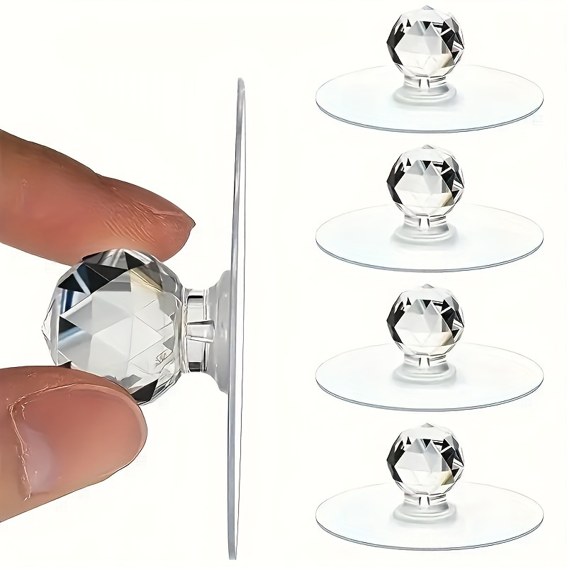 Furniture Hook Hardware - 10/20pcs Transparent Crystal Door Knobs Cabinet