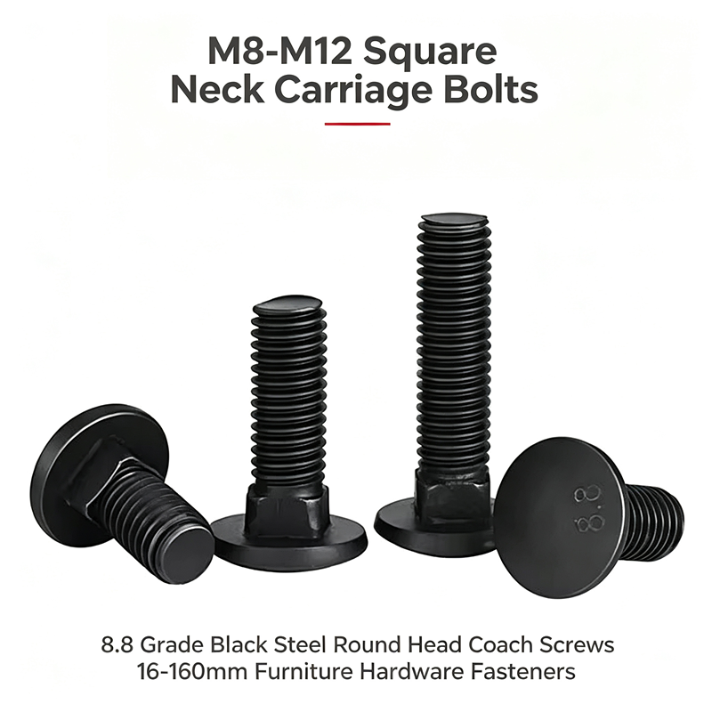 M8-M12 Square Neck Carriage Bo - огляд і ціна Furniture Grade Hardware
