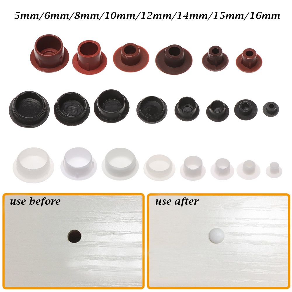 50Pcs 5-16mm Furniture Hole Co - огляд і ціна Furniture Hardware Decorative