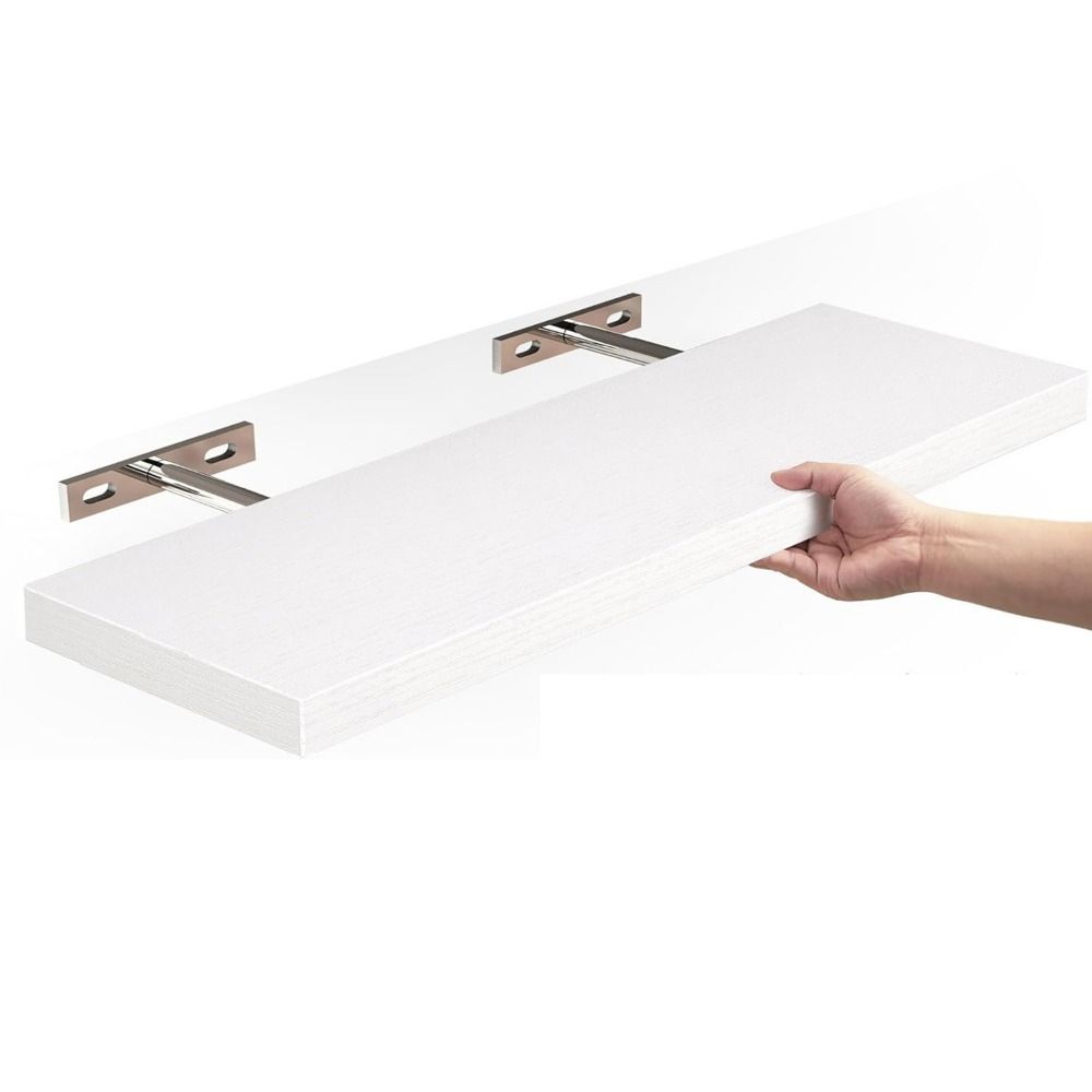 Wooden Hanging Storage Rack Du - огляд і ціна Shelf Bracket Pair