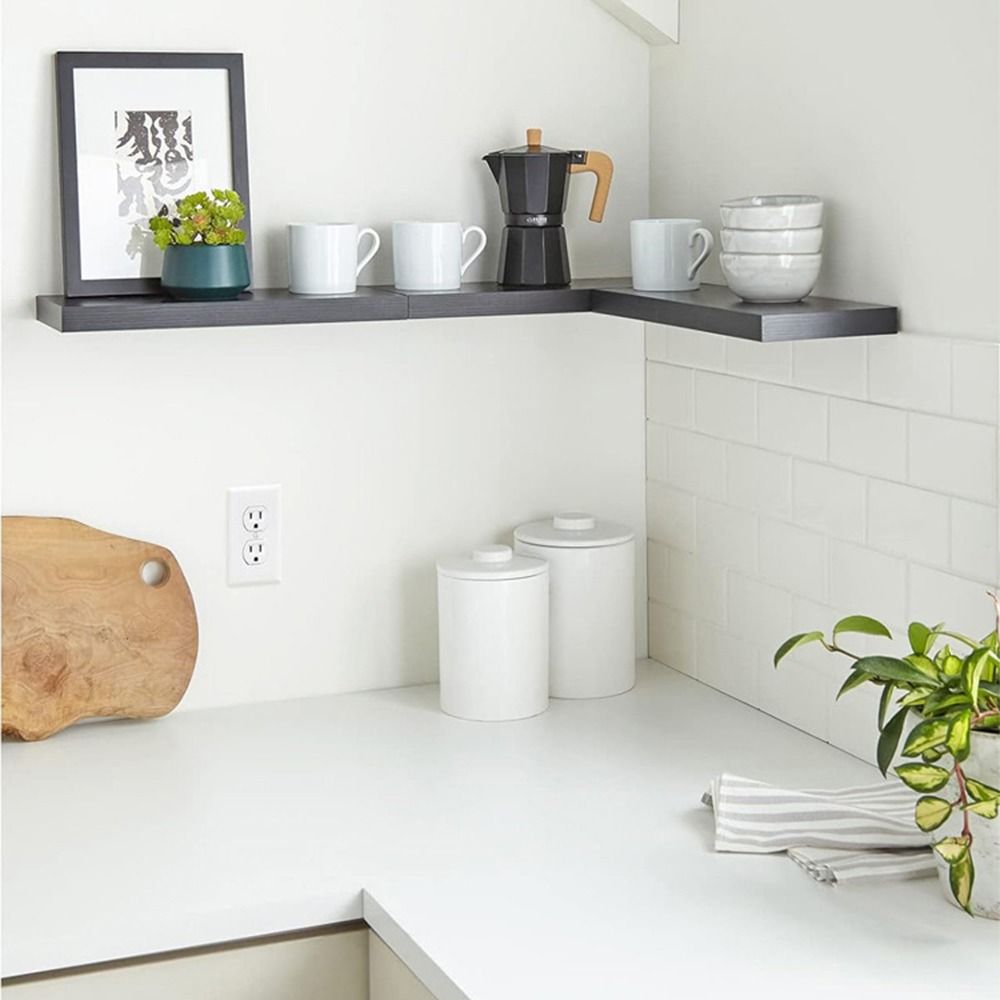 Wooden Hanging Storage Rack Du - огляд і ціна Shelf Bracket Pair