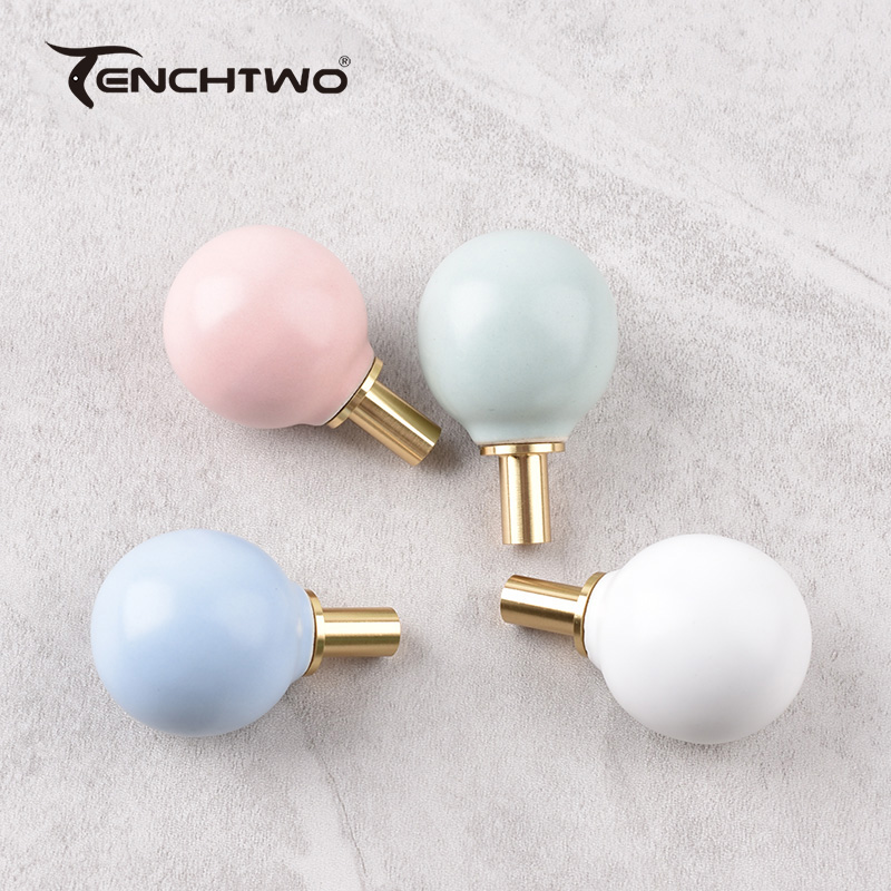 Round Ceramic Hook Clothes Han - огляд і ціна Furniture Hardware Brackets