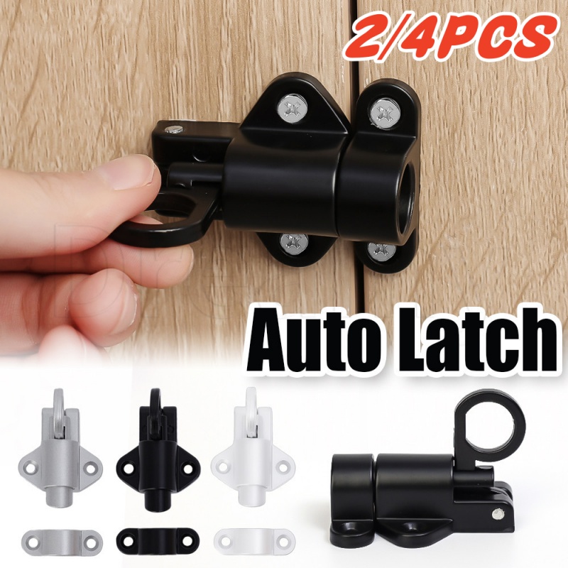 4pcs Aluminum Alloy Self-Closi - огляд і ціна Barrel Bolt Slide