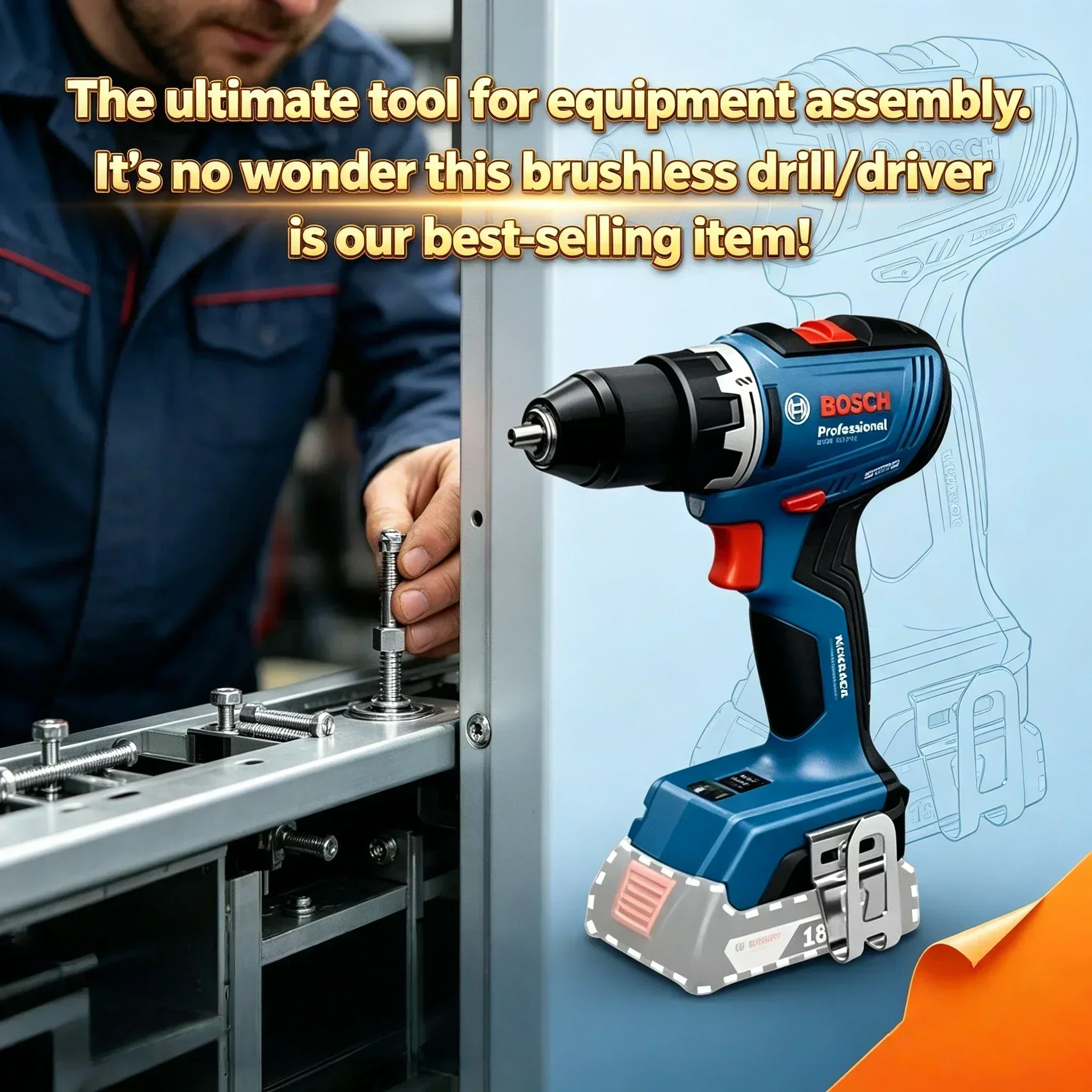 Professional BOSCH GSR 18V-65  - огляд і ціна Bosch Drill Gsb 18V