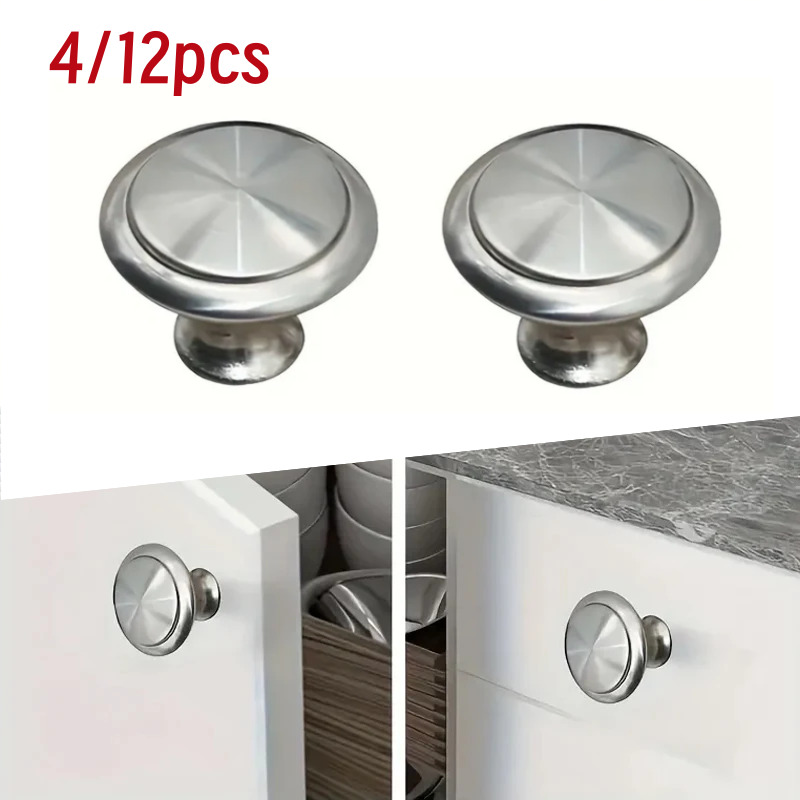 4/12pcs drawer handles, circul - огляд і ціна Used Furniture Hardware