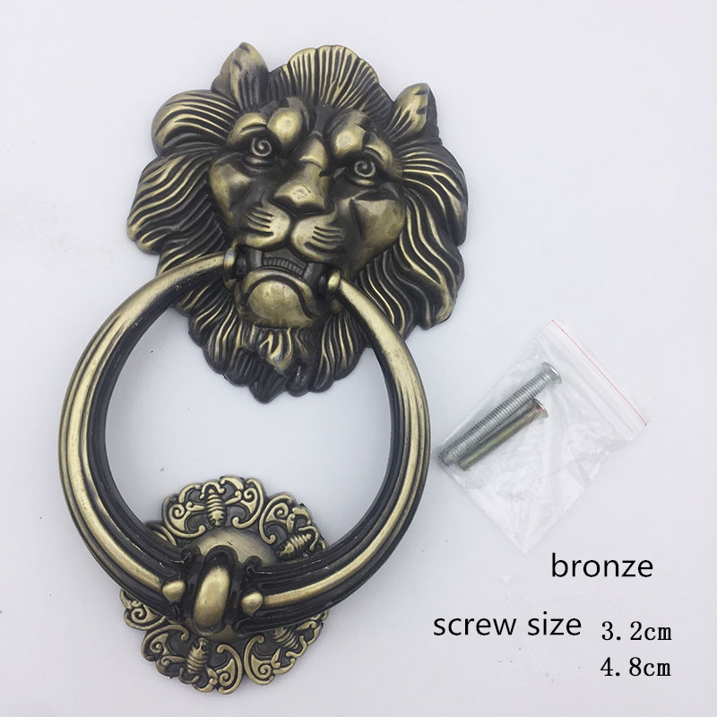 Antique Bronze Lion Head Handl - огляд і ціна Furniture Hardware Decorative