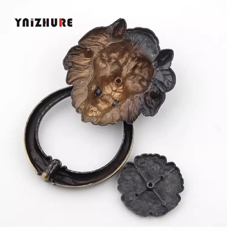Antique Bronze Lion Head Handl - огляд і ціна Furniture Hardware Decorative