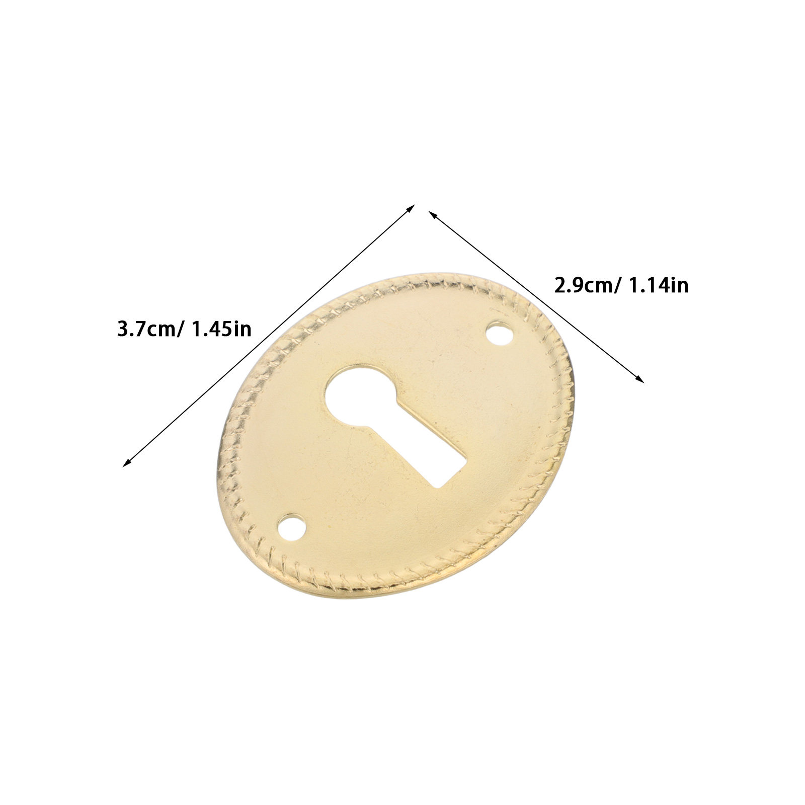 20Pcs Vintage Oval Keyhole Cov - огляд і ціна Furniture Hardware Decorative