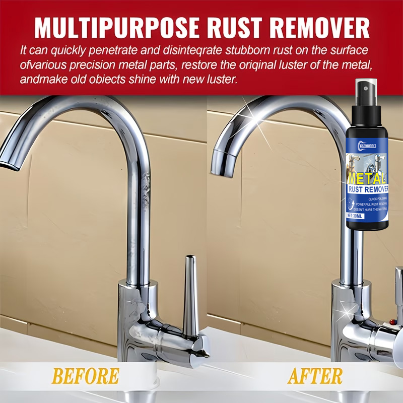 Rust Removal Spray Metal Polis - огляд і ціна Furniture Hardware Cleaner