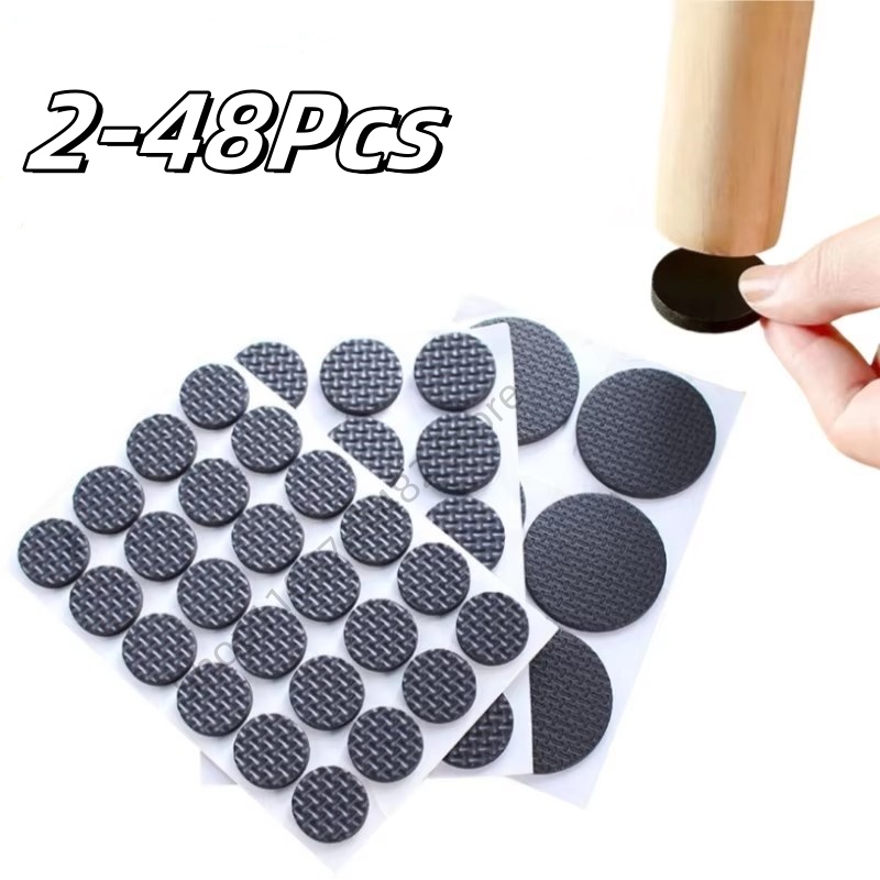 2-48Pc Self Adhesive Black Fur - огляд і ціна Furniture Hardware Brackets