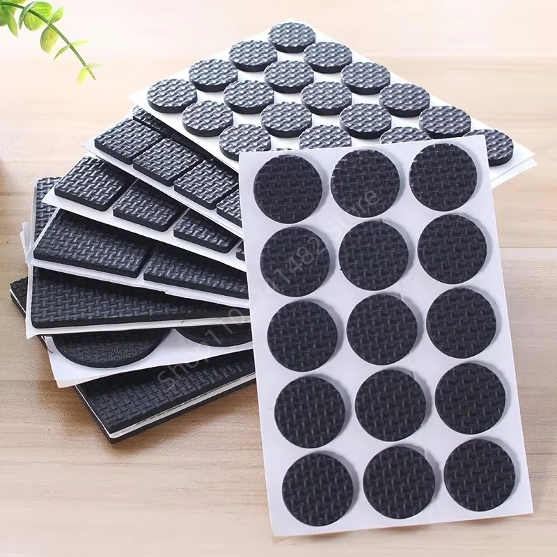 2-48Pc Self Adhesive Black Fur - огляд і ціна Furniture Hardware Brackets