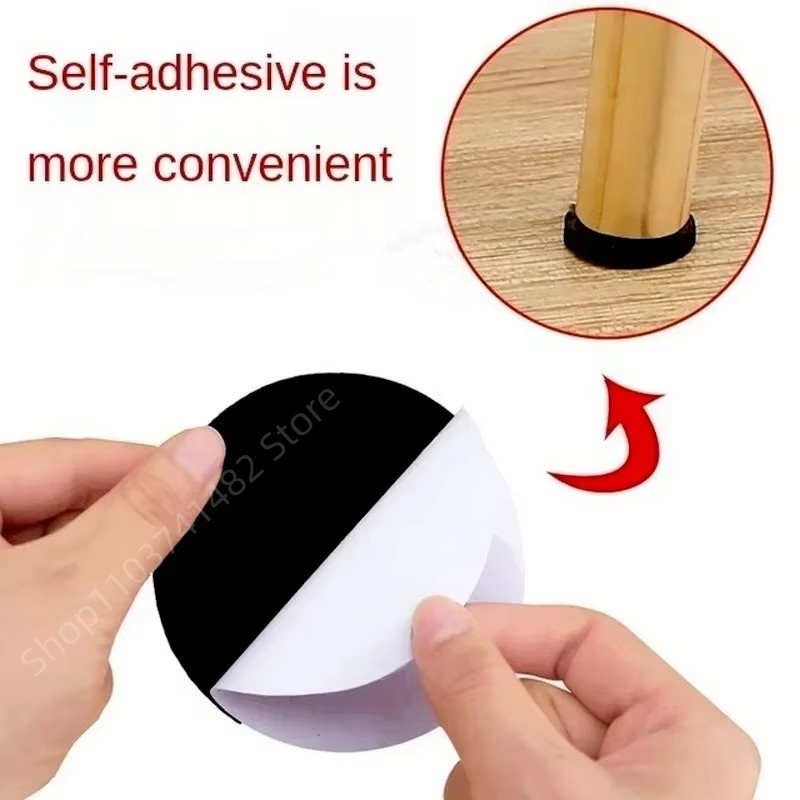 2-48Pc Self Adhesive Black Fur - огляд і ціна Furniture Hardware Brackets