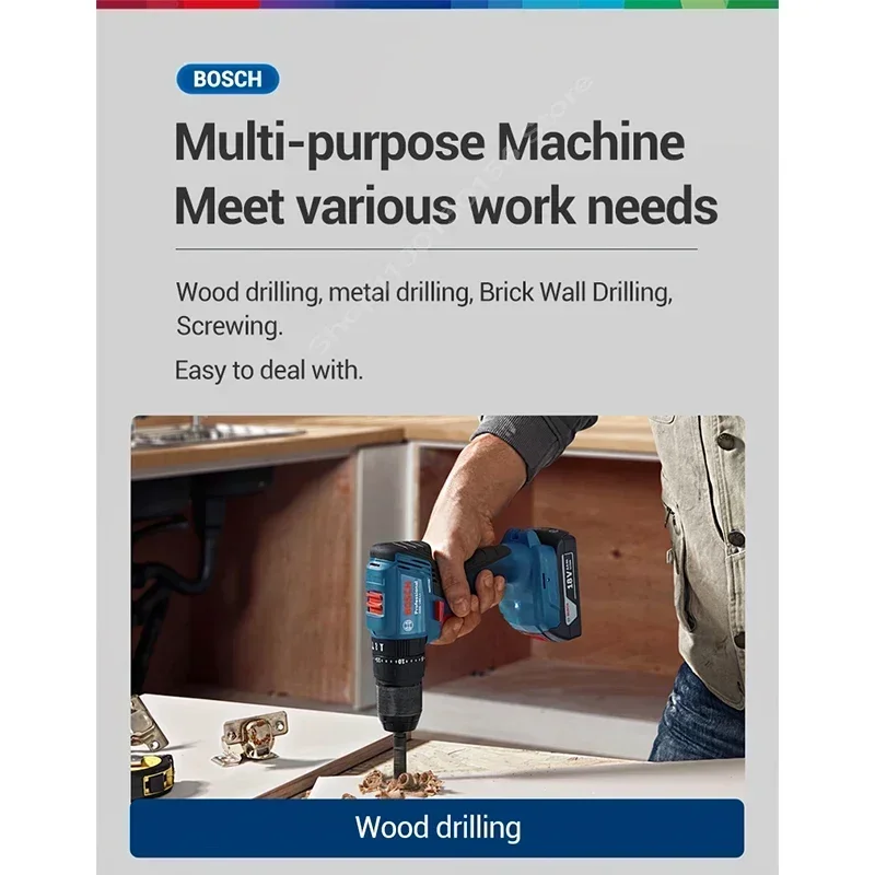 BOSCH GSB 185-LI Brushless Cor - огляд і ціна Bosch Drill Gsb 18V
