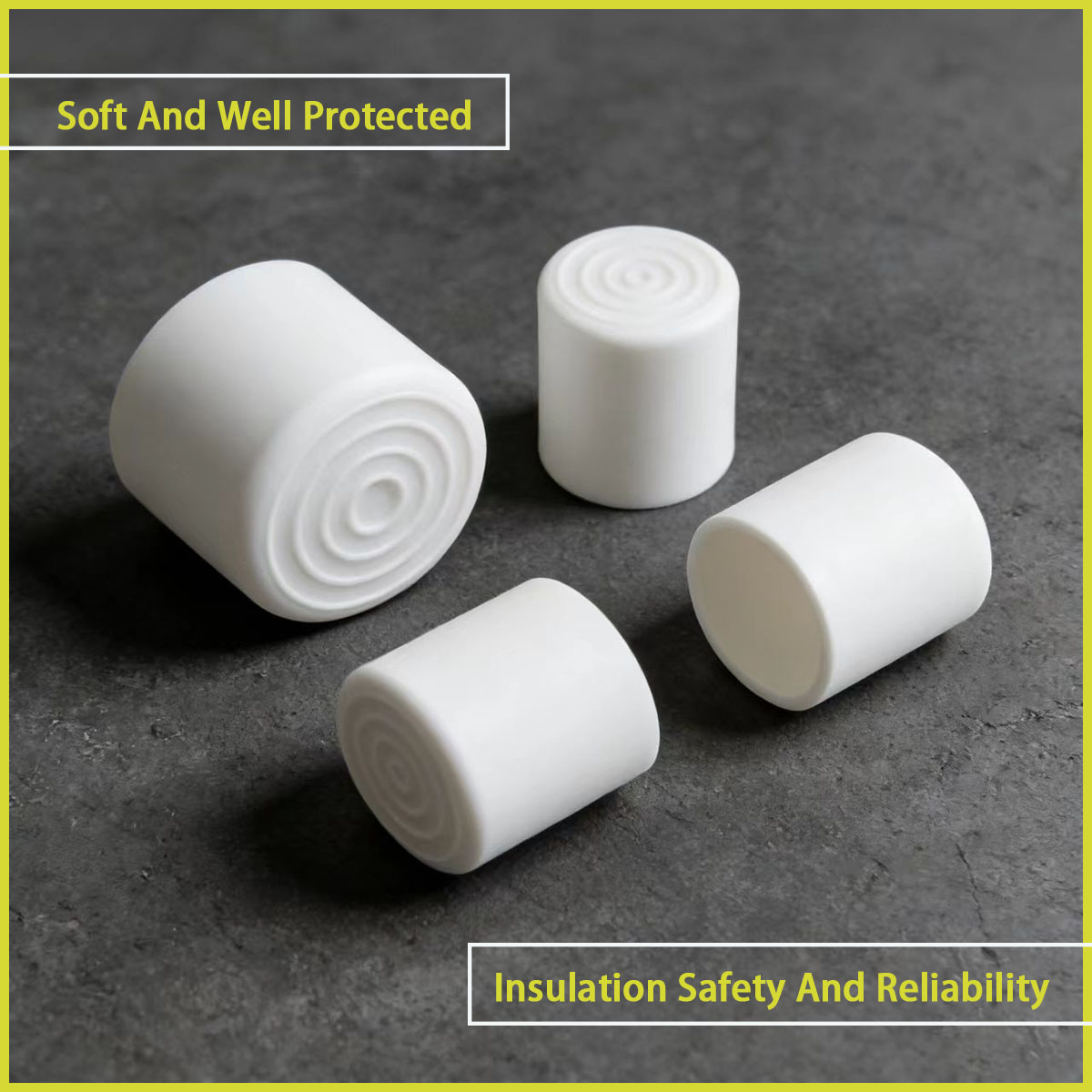 A White PVC Soft Rubber Protec - огляд і ціна Used Furniture Hardware