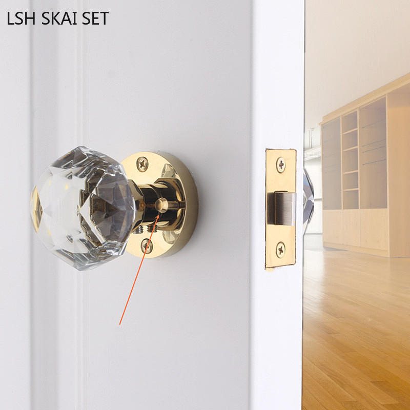 Crystal Glass Globe Handle Loc - огляд і ціна Furniture Hardware Supply
