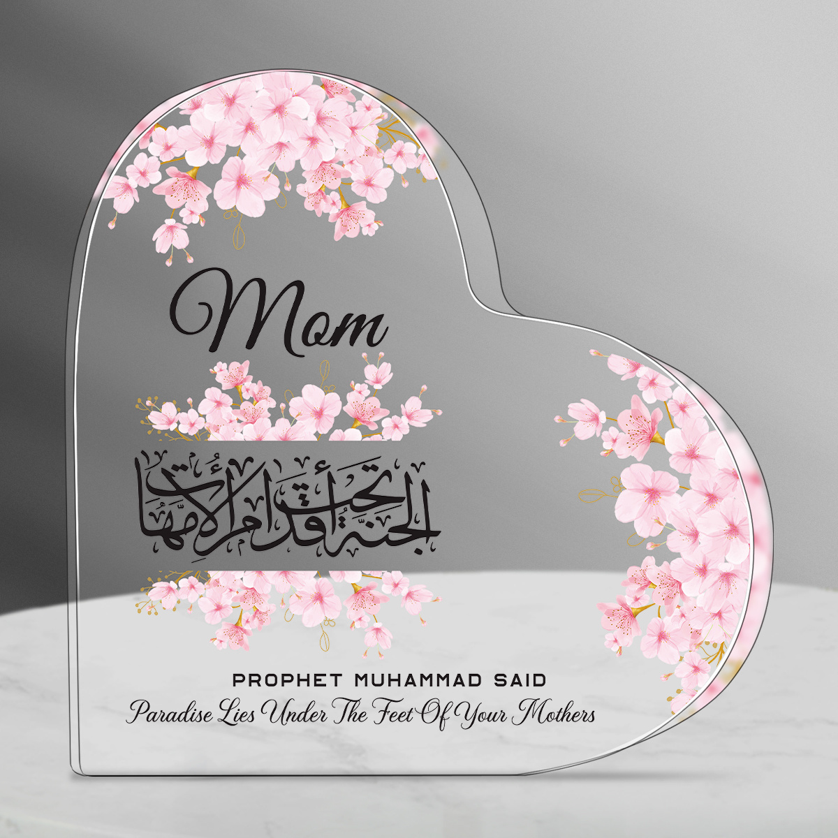 Heart Acrylic Desk Plaque Mom  - огляд і ціна Furniture Paradise & Hardware Ghaziabad Photos
