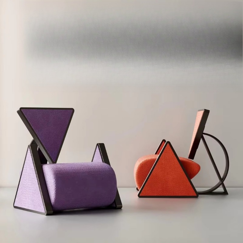 Modern metal triangular lounge - огляд і ціна Used Furniture Hardware