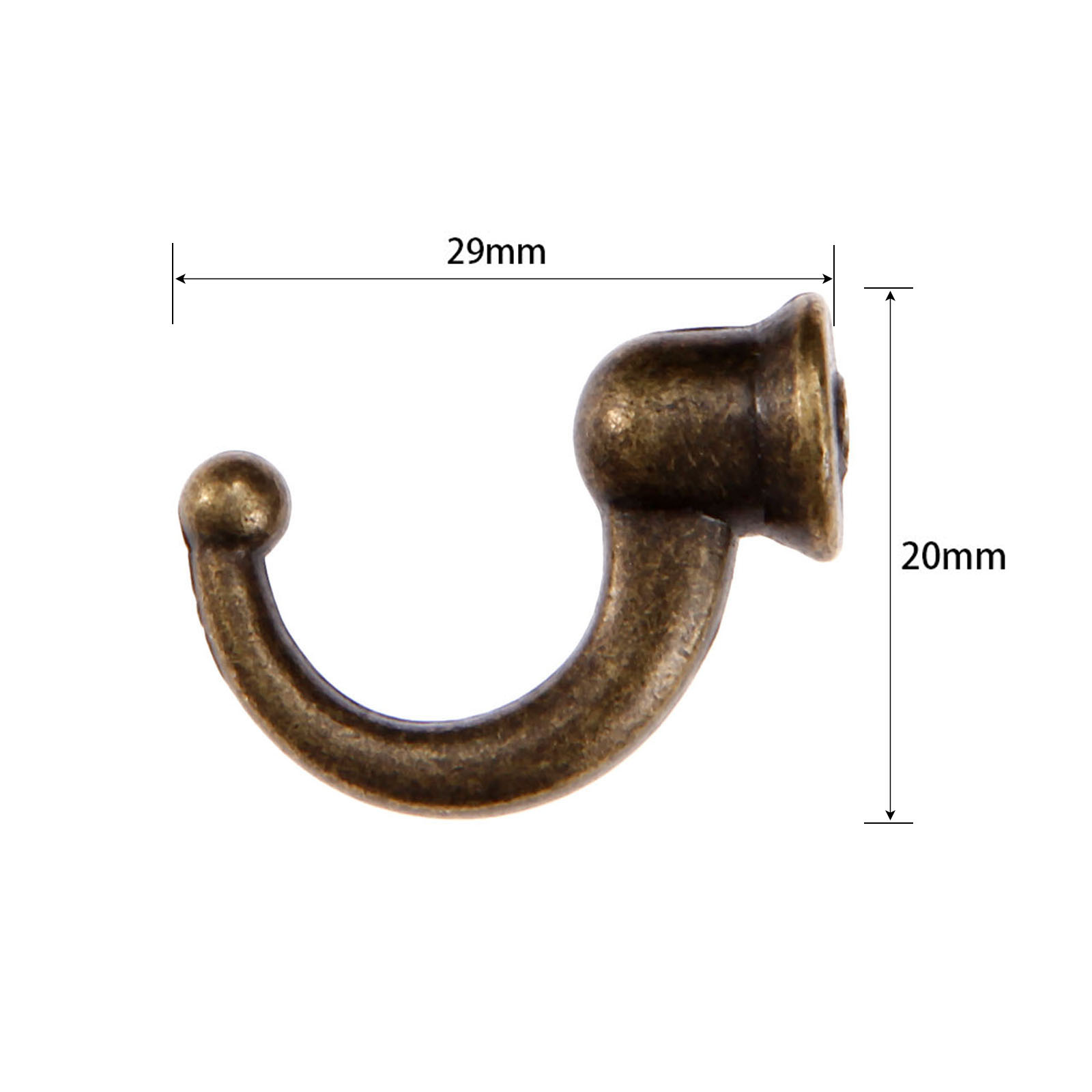 20pcs 29*20*12mm Antique Bronz - огляд і ціна Furniture Hook Hardware