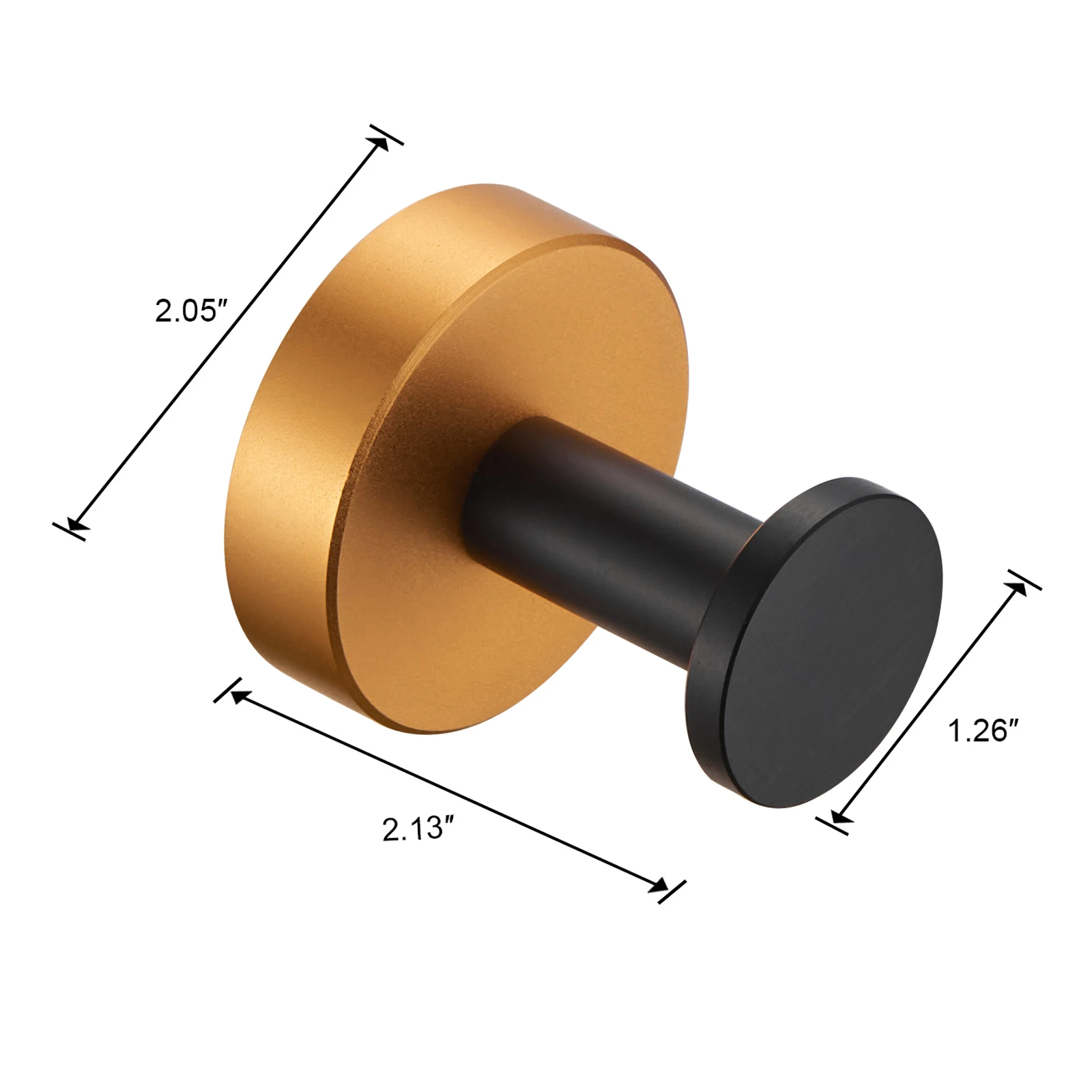 Round Base Wall Hanging Coat H - огляд і ціна Furniture Hook Hardware