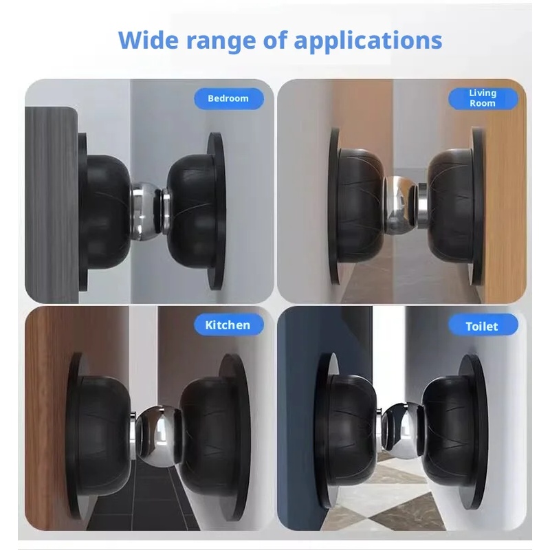 Magnetic Punch-Free Silicone E - огляд і ціна Magnetic Catch Door