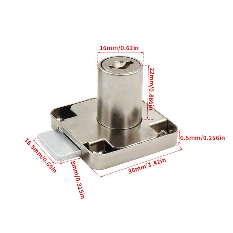 2/5 Sets of Drawer Locks with  - огляд і ціна Used Furniture Hardware