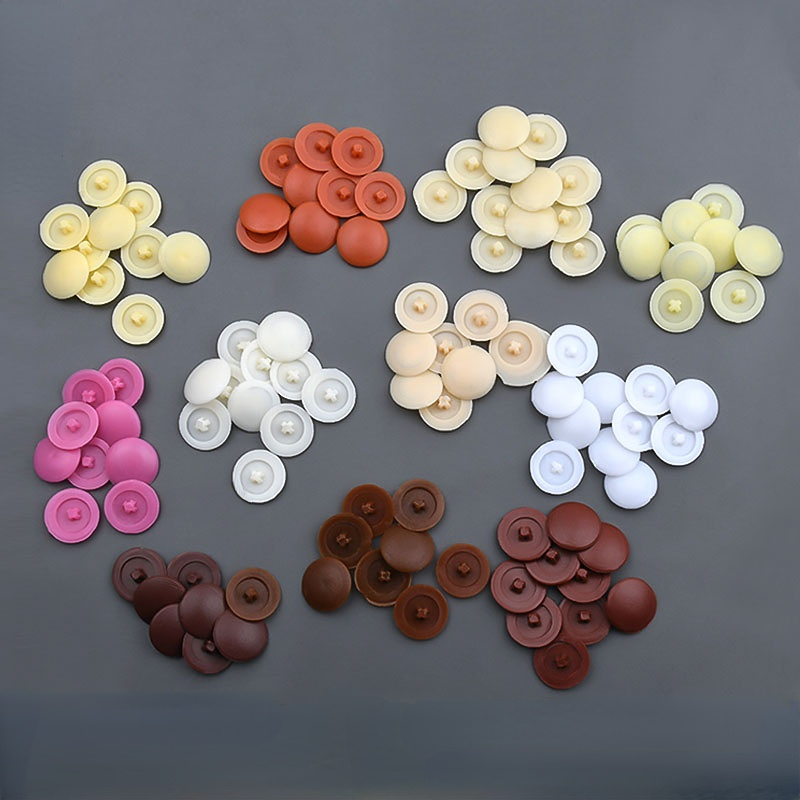 100/500/1000pcs Plastic Screw  - огляд і ціна Furniture Hardware Decorative