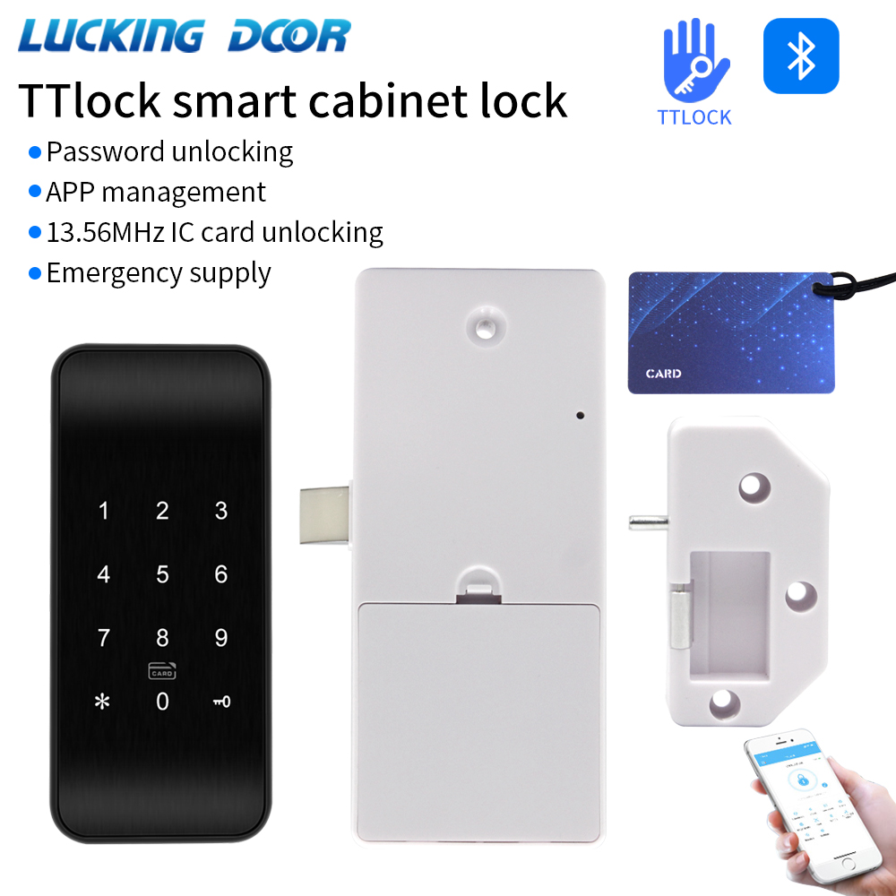 TTLOCK 13.56Mhz Fingerprint Dr - огляд і ціна Furniture Hardware Brackets