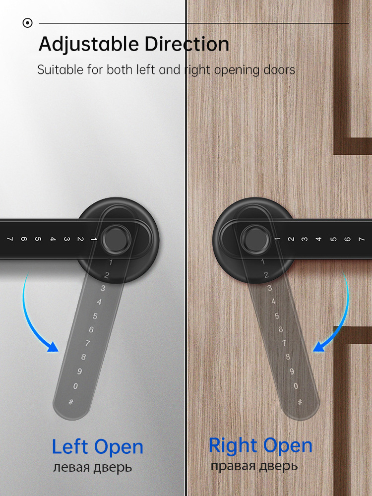 KAK Smart Fingerprint Door Loc - огляд і ціна Furniture Hardware Supply