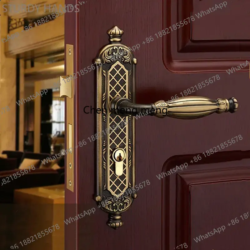 High Grade Pure Copper Door Lo - огляд і ціна Furniture Grade Hardware