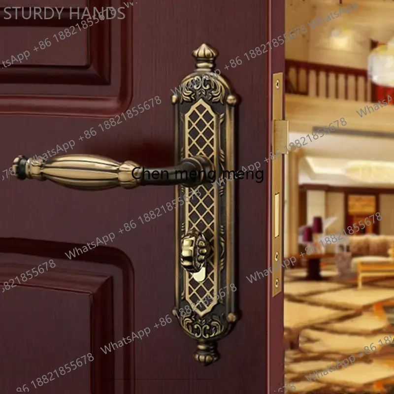 High Grade Pure Copper Door Lo - огляд і ціна Furniture Grade Hardware