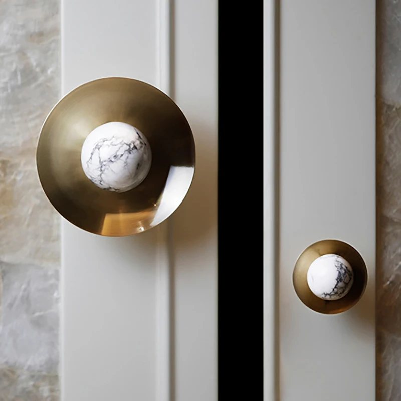 Natural Stone+solid Brass Kitc - огляд і ціна Furniture Hook Hardware