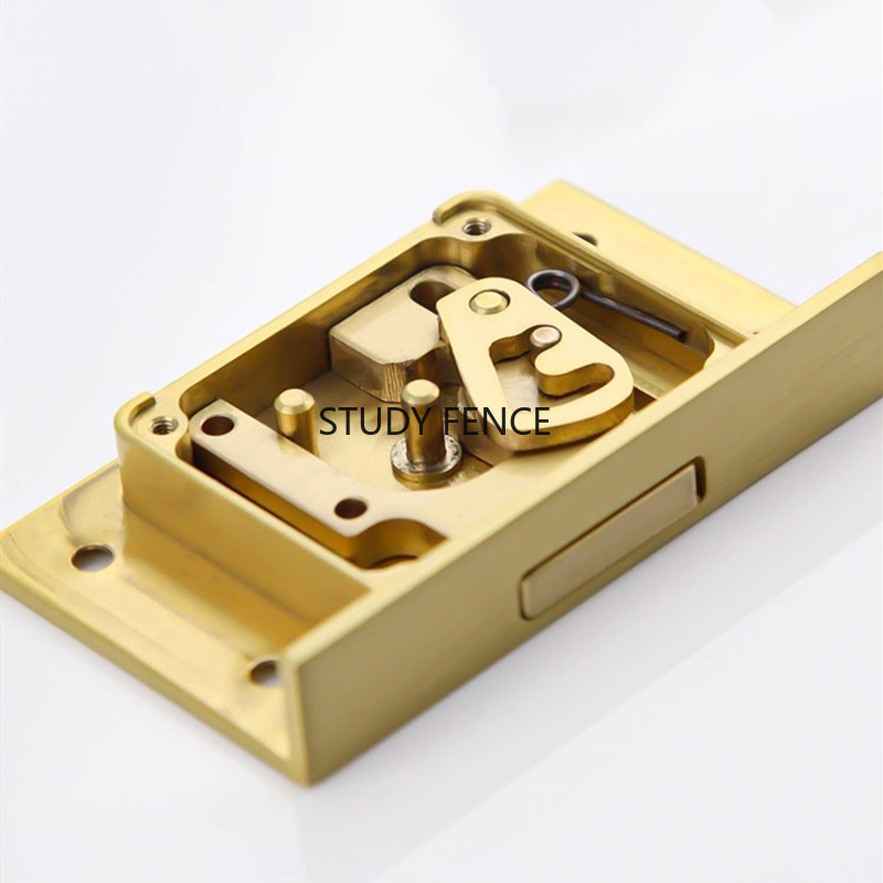 1PC Antique Metal Drawer Lock  - огляд і ціна Furniture Hardware Brackets