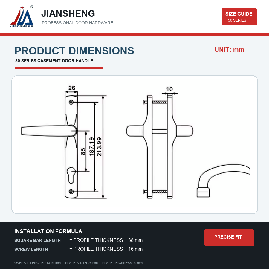 Double-Sided Aluminum Alloy Sl - огляд і ціна Furniture Hardware Supply