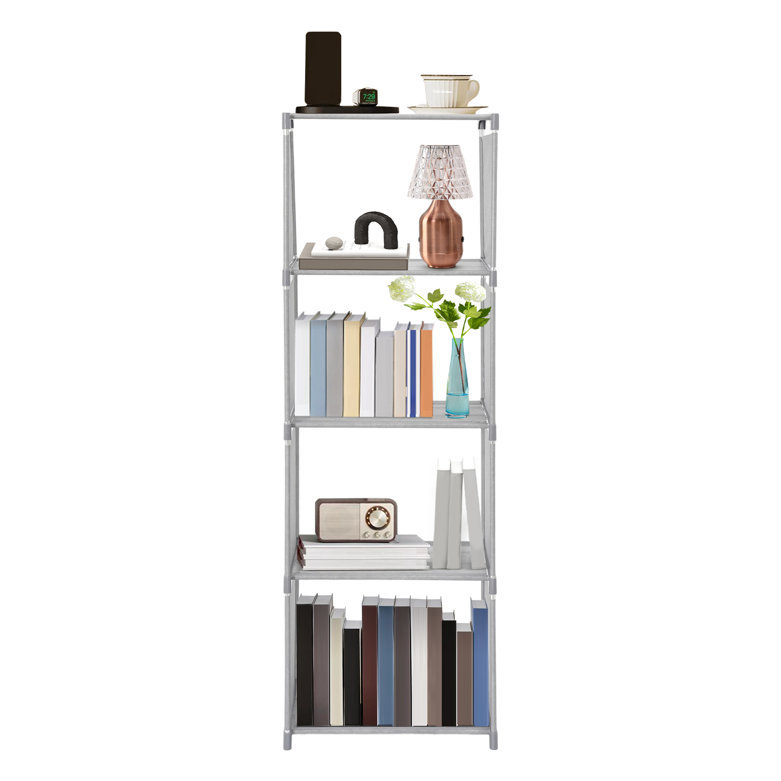 Vertical Open Bookshelf Rectan - огляд і ціна Furniture Hardware Photos
