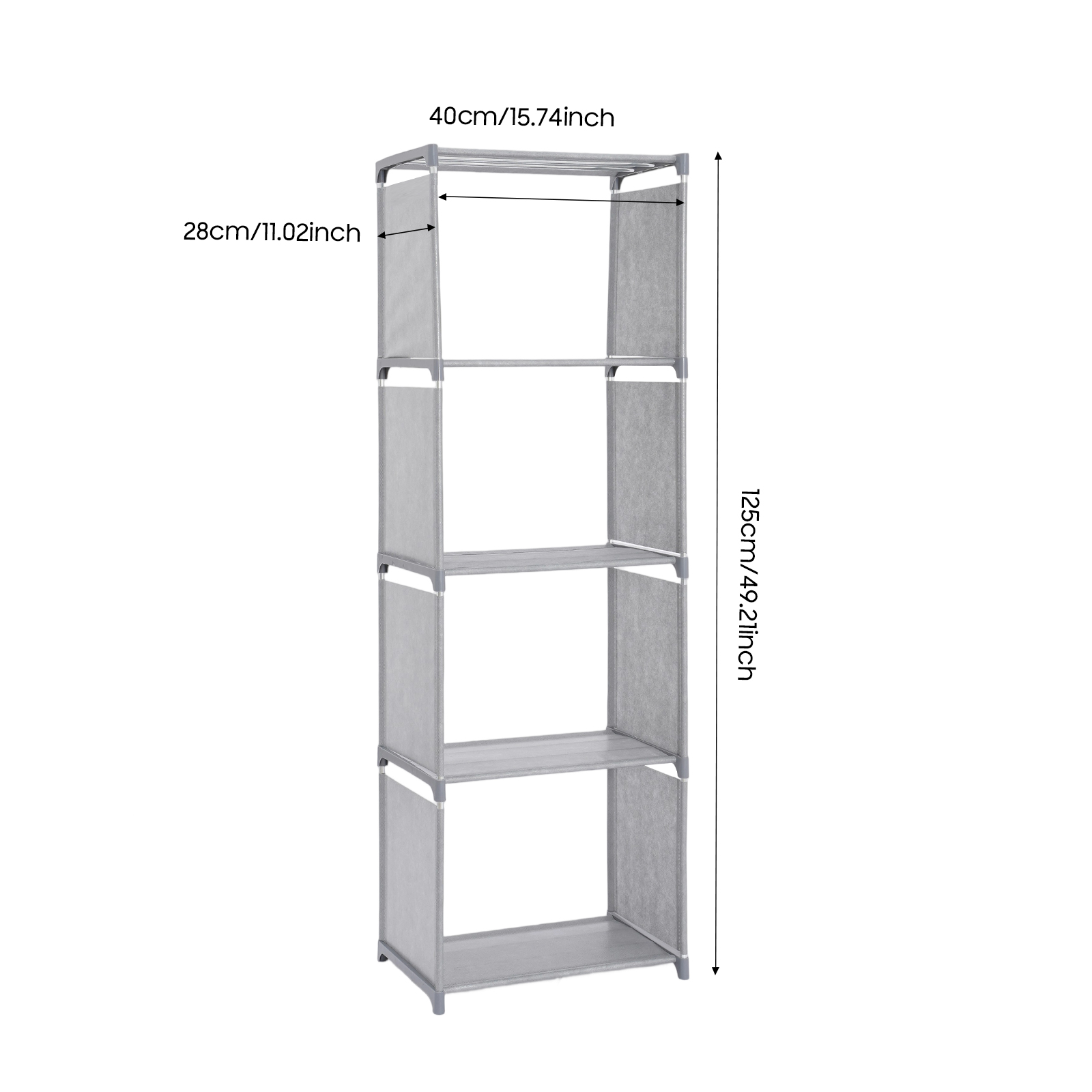 Vertical Open Bookshelf Rectan - огляд і ціна Furniture Hardware Photos