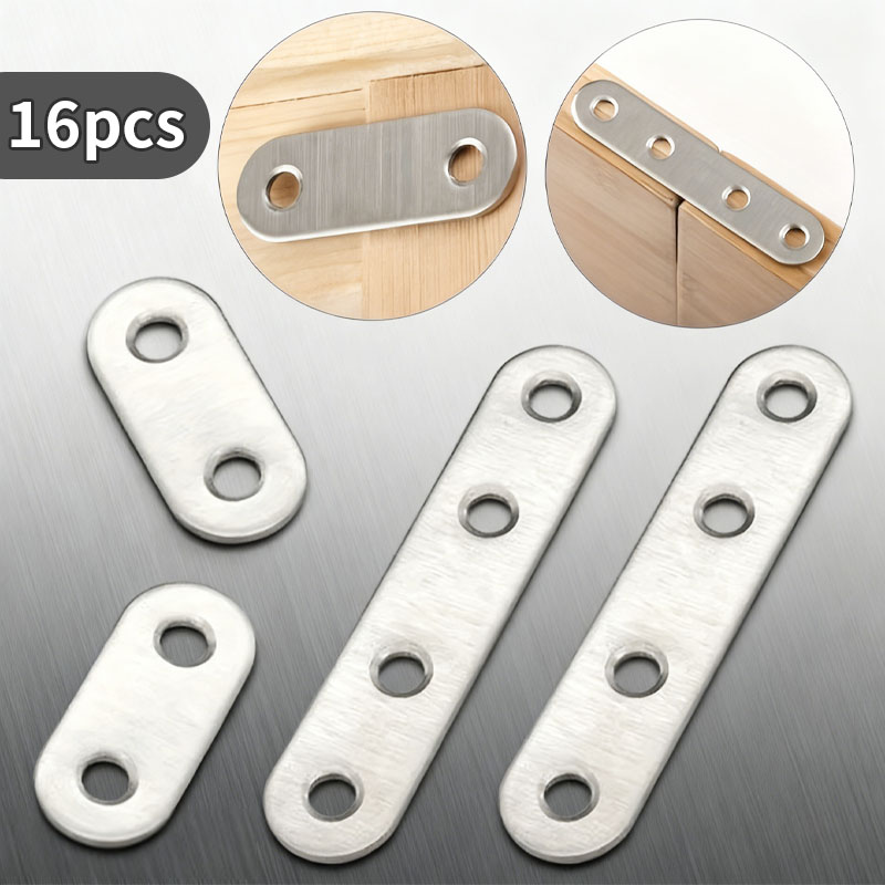 16pcs Corner Codes, Flat Faste - огляд і ціна Used Furniture Hardware