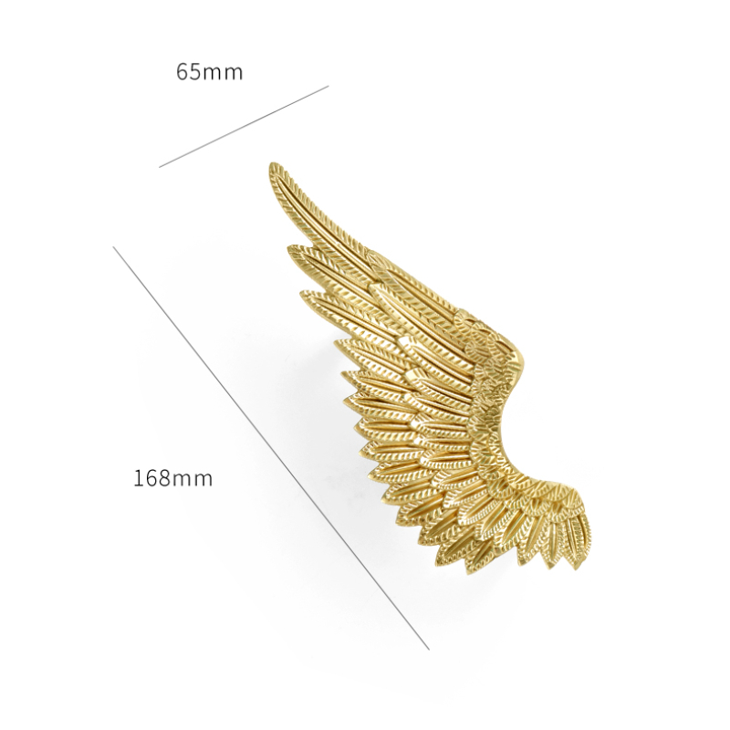 Solid Brass Angel Wings Wardro - огляд і ціна Furniture Grade Hardware
