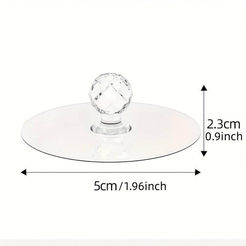 10/20pcs Transparent Crystal D - огляд і ціна Furniture Hook Hardware