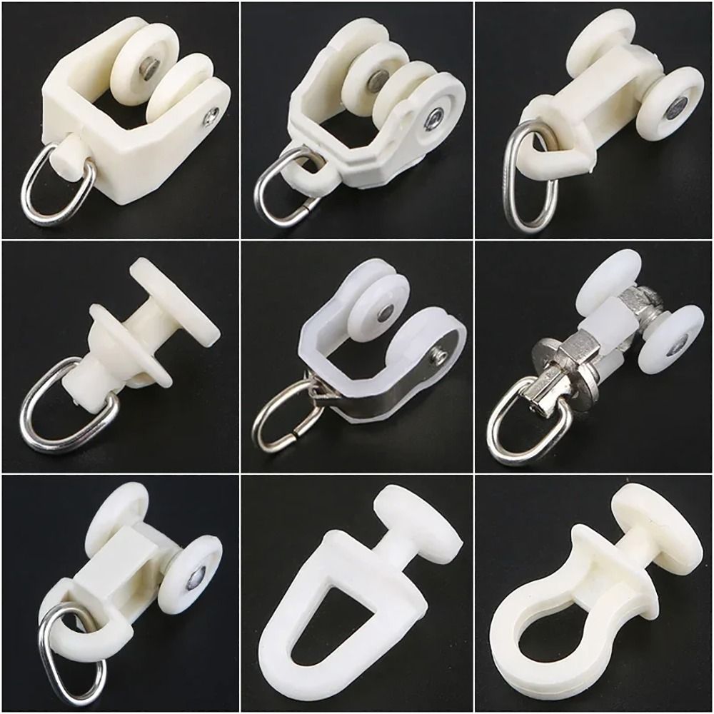 10Pcs Straight Curved Track Ro - огляд і ціна Furniture Hook Hardware