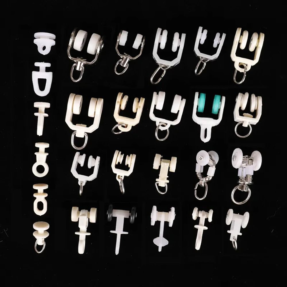 10Pcs Straight Curved Track Ro - огляд і ціна Furniture Hook Hardware