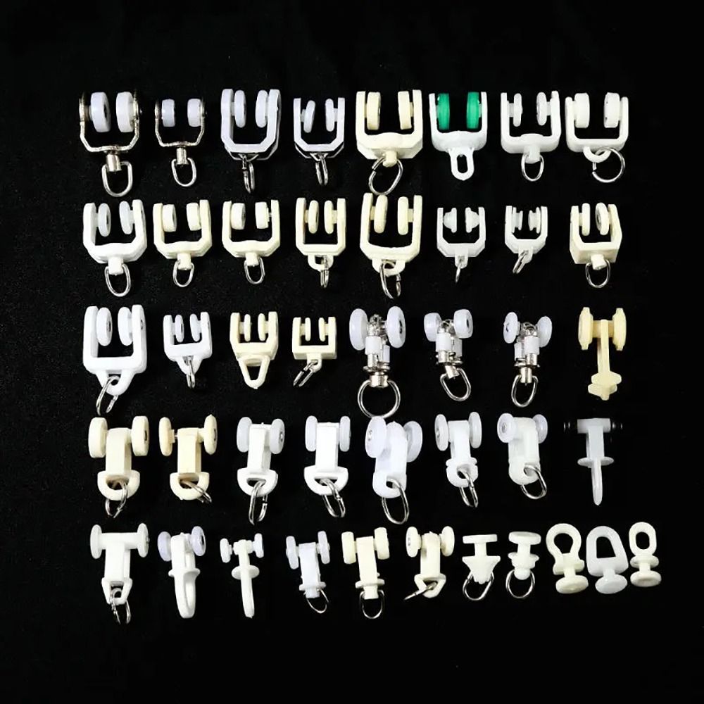 10Pcs Straight Curved Track Ro - огляд і ціна Furniture Hook Hardware