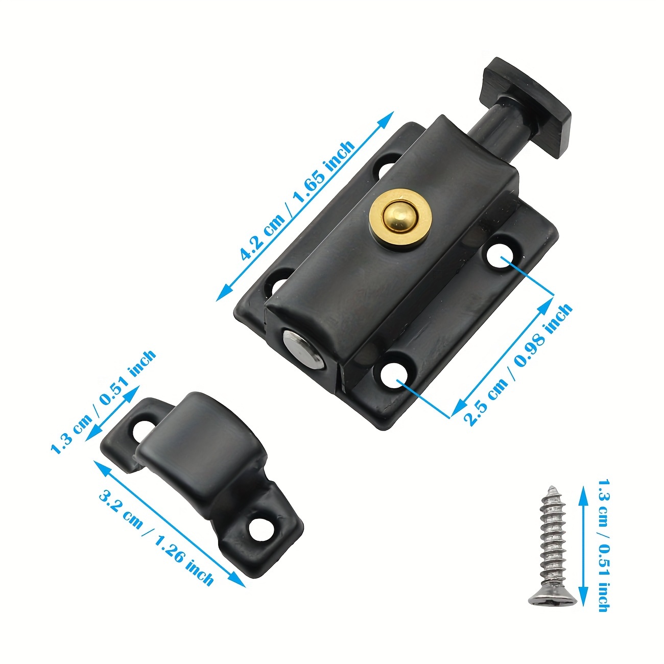 Gate Latches Stainless Steel A - огляд і ціна Barrel Bolt Slide
