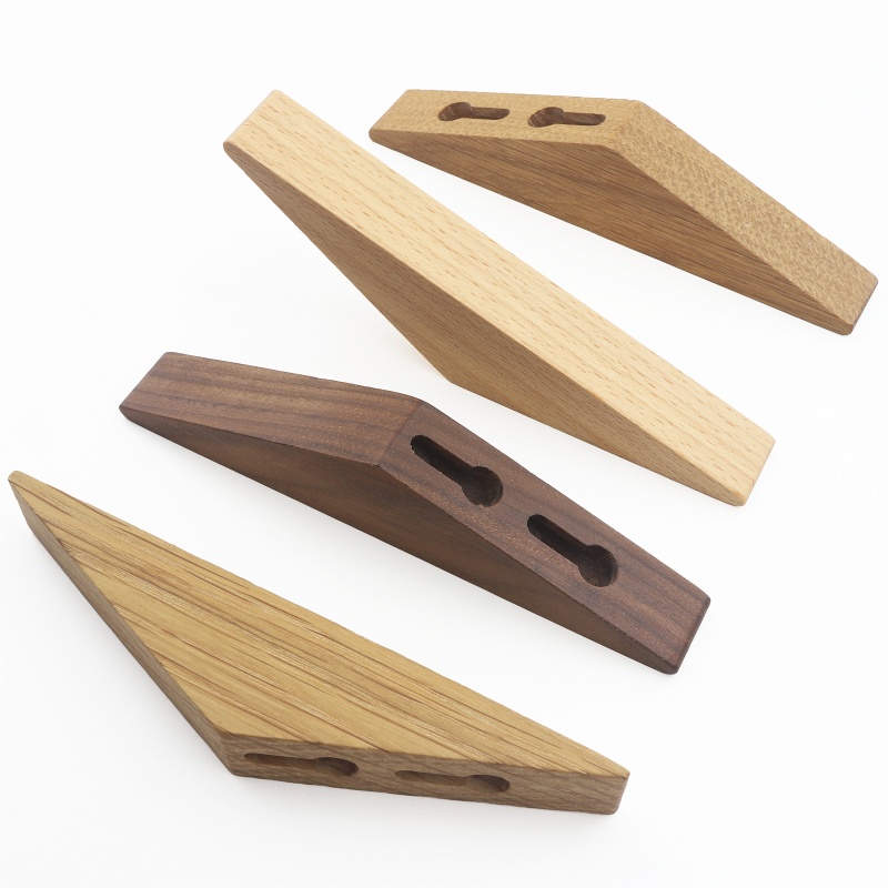 6pcs Solid Wood Triangle Wall  - огляд і ціна Furniture Hook Hardware